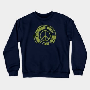 Walker of Peace [Olive] Crewneck Sweatshirt